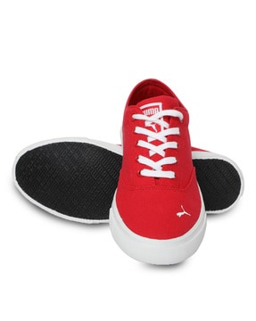 puma icon idp sneakers red