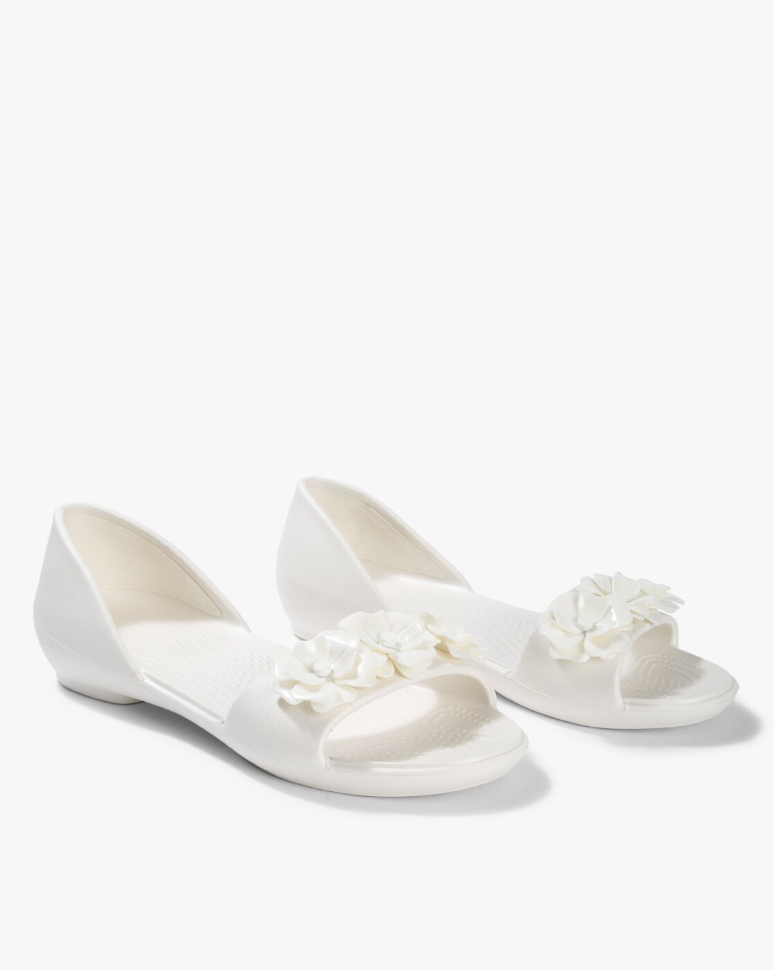 Crocs discount flower sandals