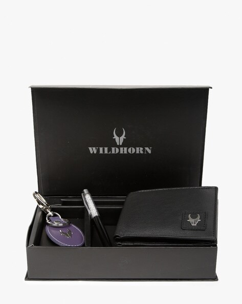 Buy Wildhorn Men Green Wallet Keychain And Pen Set Online at Best Prices in  India - JioMart.