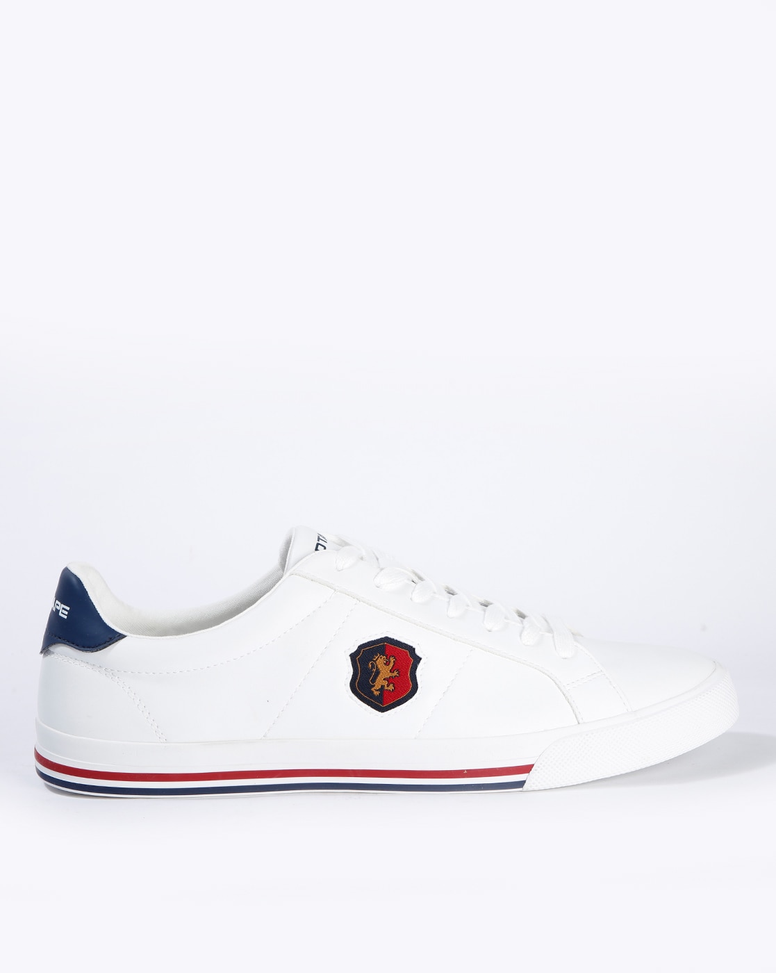 red tape sneakers white