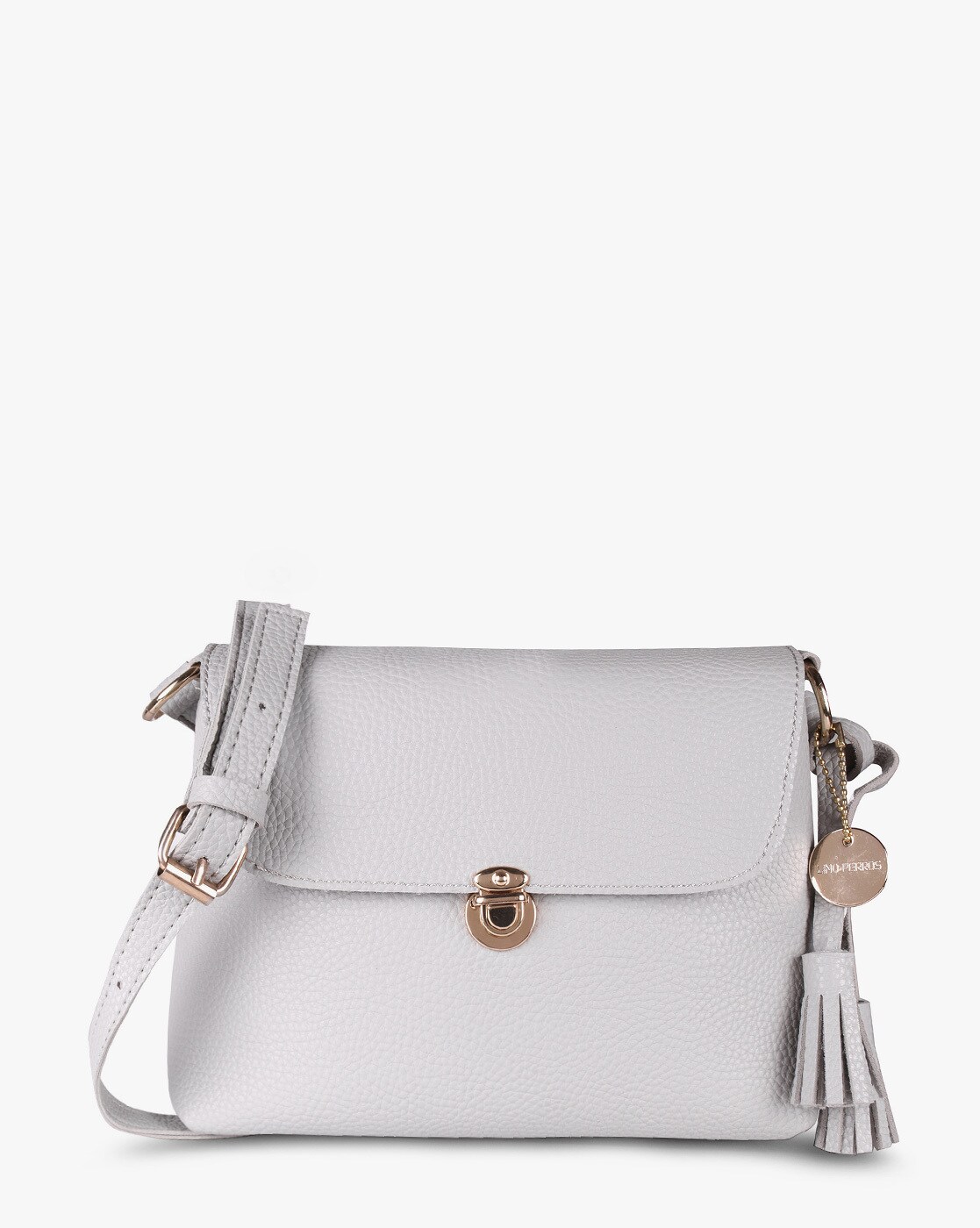 lino perros grey handbag