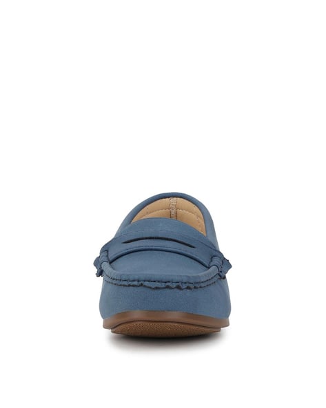 Panelled Penny Loafers (Image - 2)