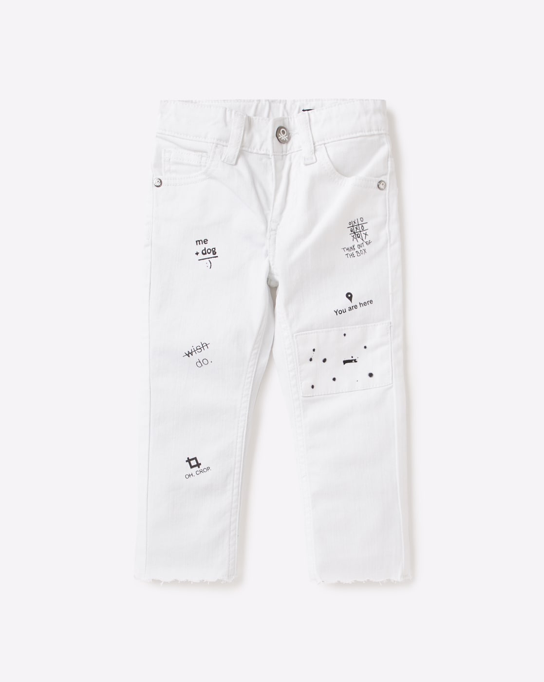 DPS Panvel White Trousers