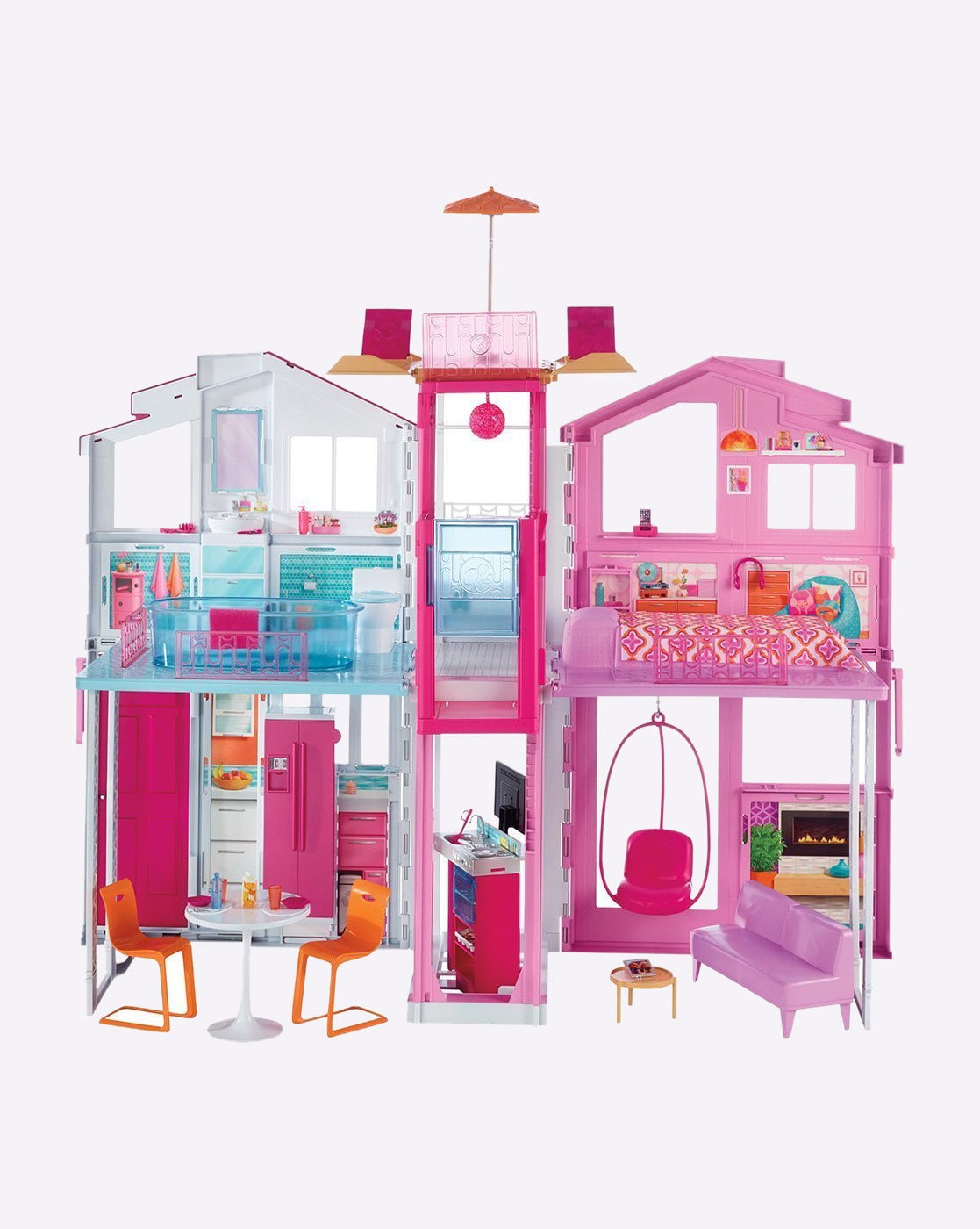 doll house set with doll