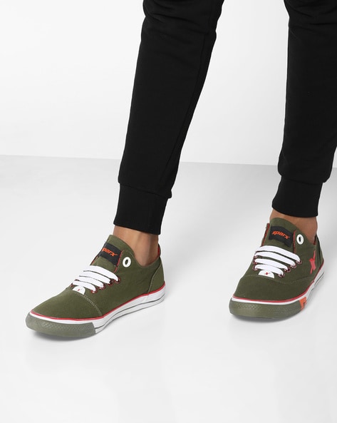 Buy Olive green Casual Shoes for Men by SPARX Online | Ajio.com