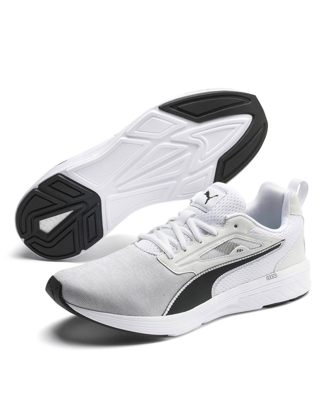 puma running white shoes