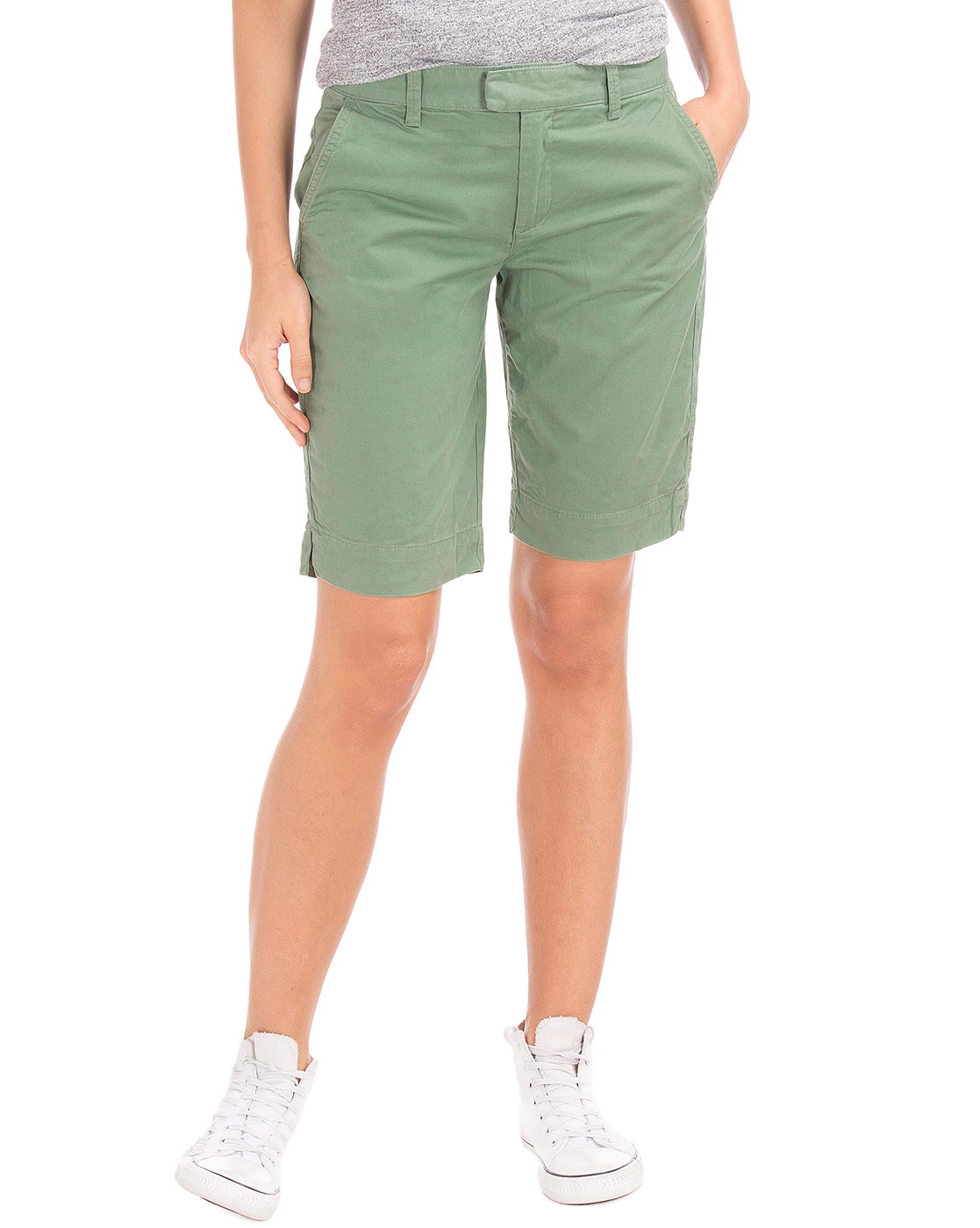 gap green shorts