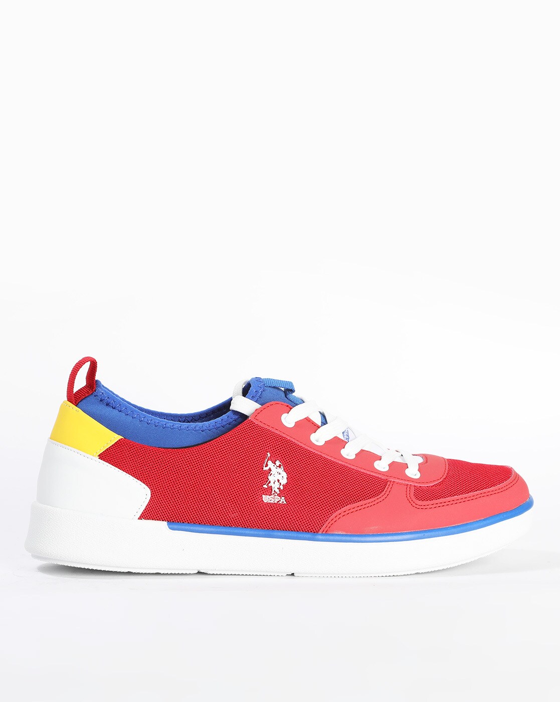 red polo sneakers