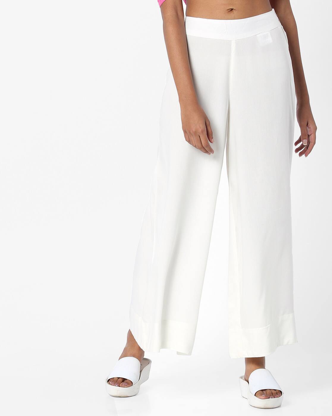 slip on closure palazzo
