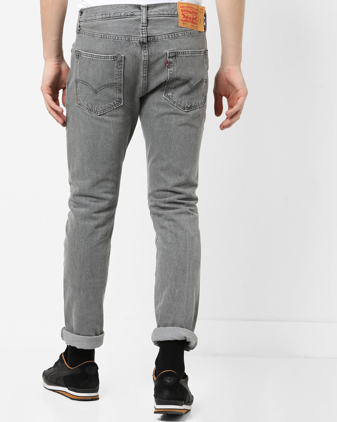 Jean levis gris hot sale