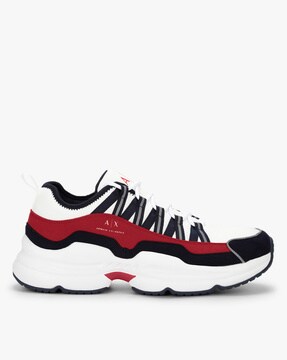 armani exchange low top sneakers