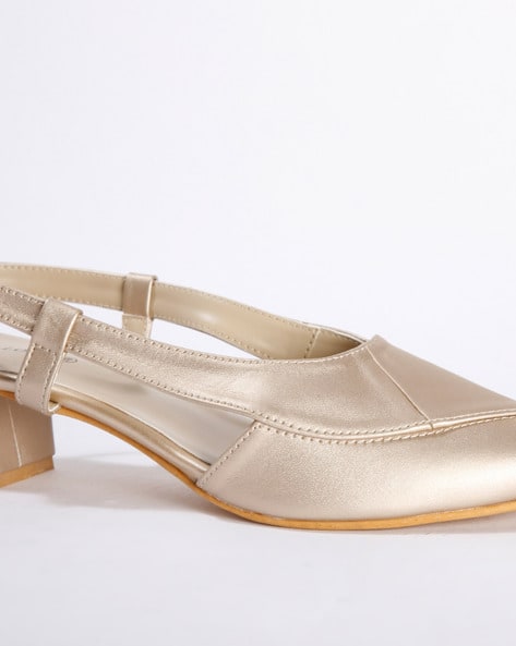 Embellished Slingback with Chunky Heels (Image - 3)