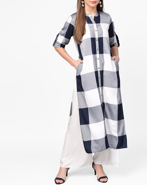 long straight kurtis online shopping