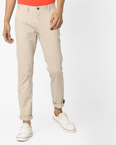 Buy Khaki Trousers & Pants for Men by NETWORK Online | Ajio.com