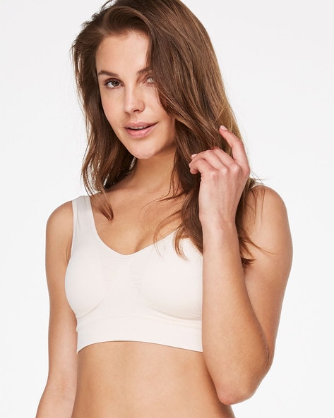 Women Bra Sports Cream - Buy Women Bra Sports Cream online in India