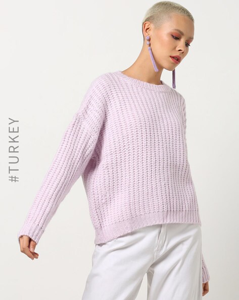 lilac pullover