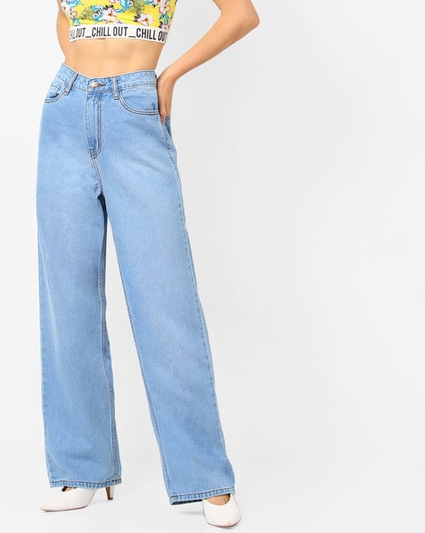 wide leg jeans online