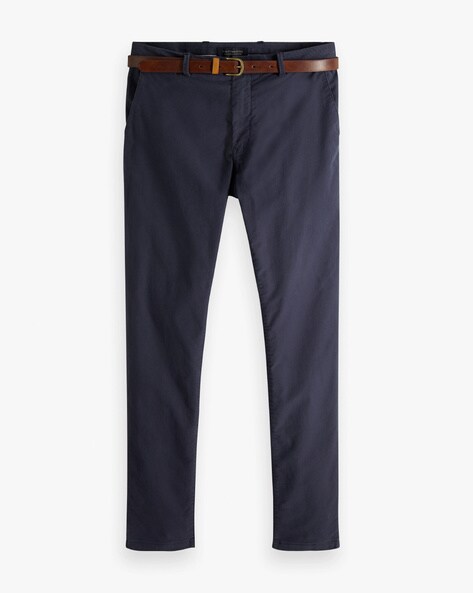 Buy Olive Green Trousers  Pants for Men by SCOTCH  SODA Online  Ajiocom
