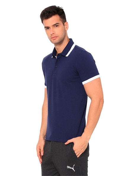 navy blue puma t shirt