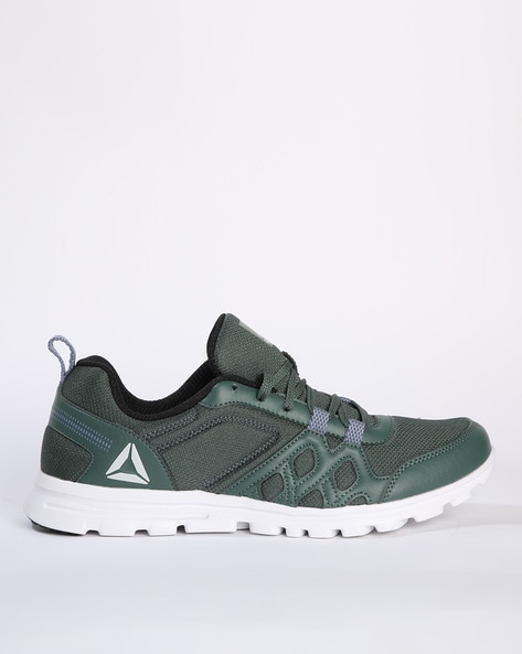 Reebok green running shoes on sale