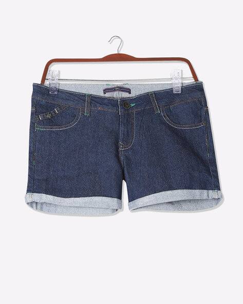 flying machine denim shorts