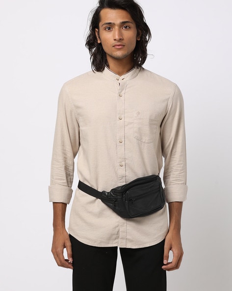 Buy Beige Shirts for Men by NETPLAY Online