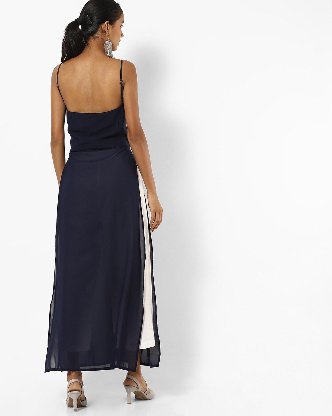 Buy BISHUIGE Women L-4XL Plus Size Maxi Dresses Long Dress 2X-Large, Royal  Blue at Amazon.in