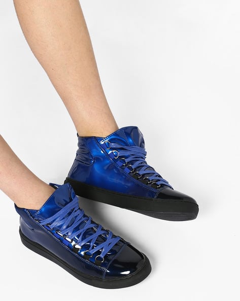 High Top Sneakers Royal Blue Sneakers For Men Buy Blue Sneakers
