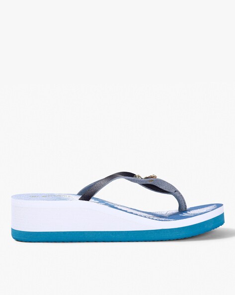 Buy Blue Flip Flop & Slippers for Women by Ginger by lifestyle