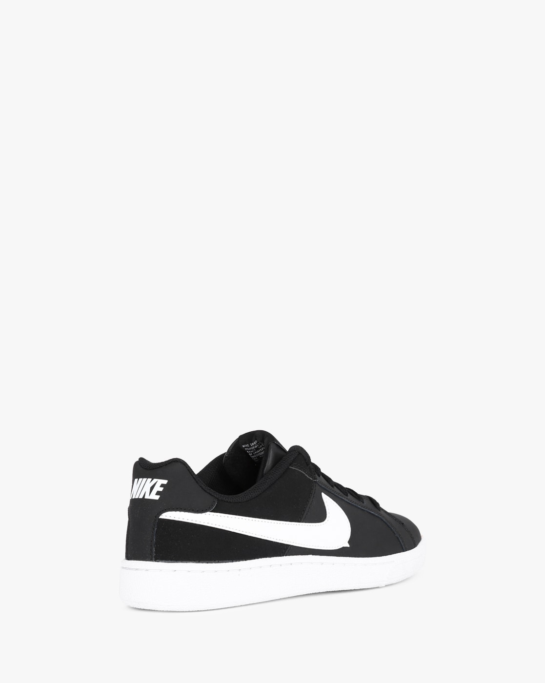 Nike court cheap royale femme noir