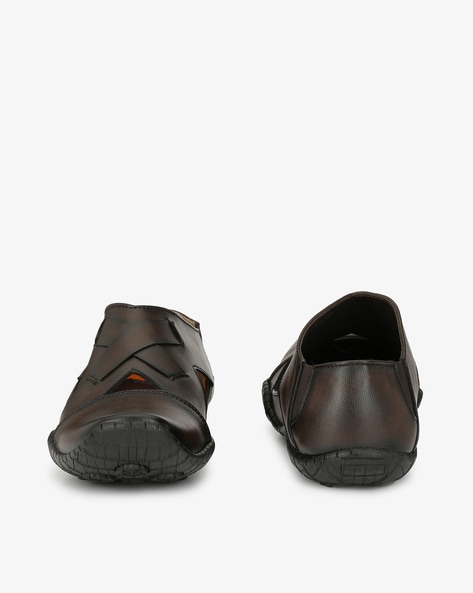 Buy Men Brown Casual Slippers Online | SKU: 327-115-12-42-Metro Shoes