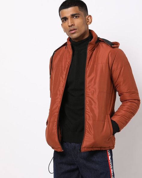 Puffer Jacket with Insert Pockets