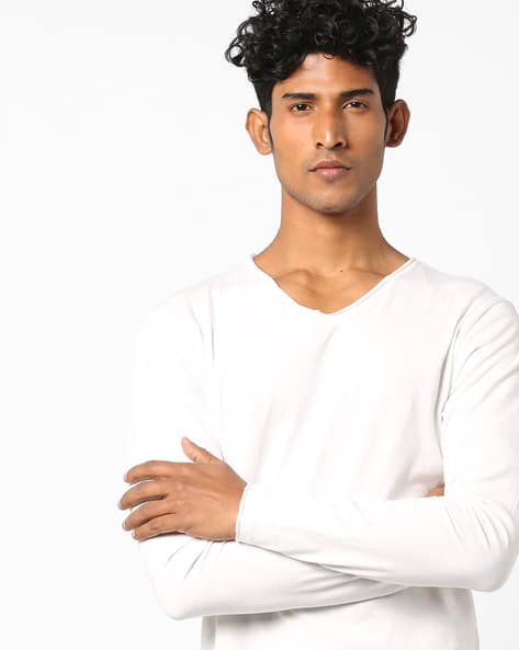 Buy White Tshirts for Men by Jack 