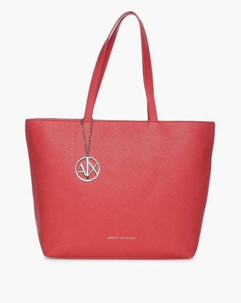 armani exchange red bag