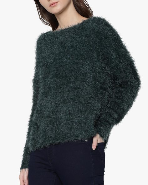 faux fur cardigan womens