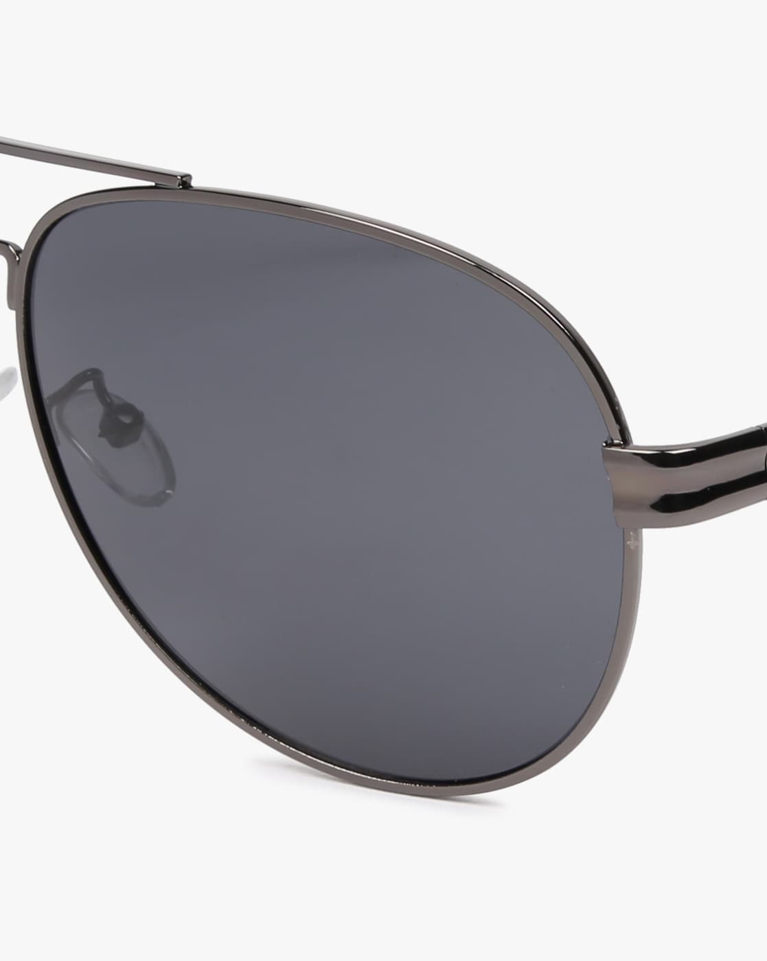 Buy Dockers Men's Gunner Sunglasses Polarized Wrap, Matte Grey, 53mm at  Amazon.in