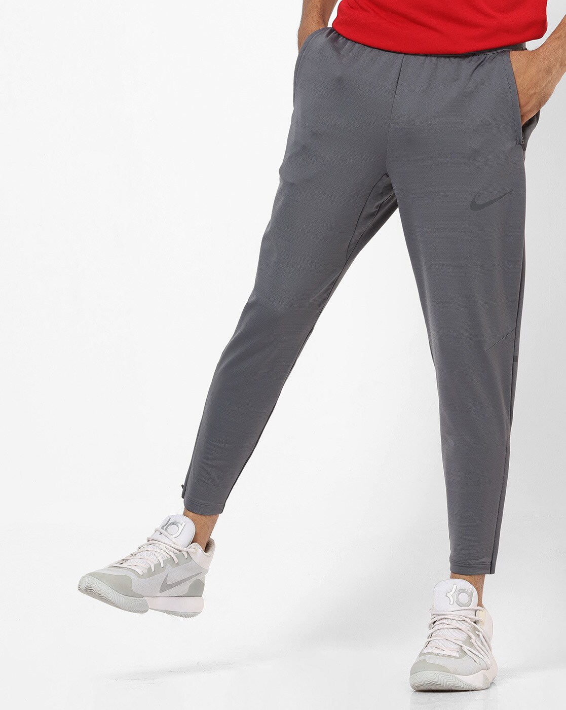 Nike flex pro track best sale pants grey