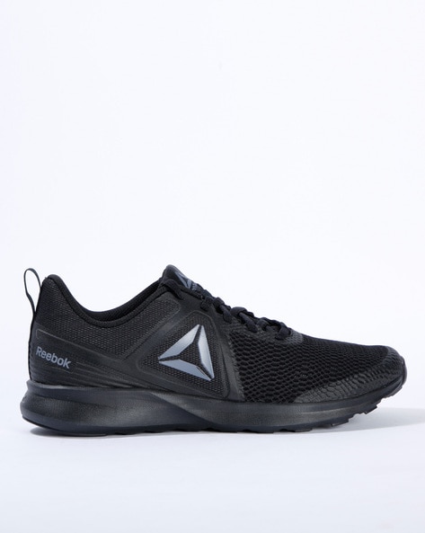 black reebok sports shoes