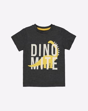 mothercare Dino Print Crew-Neck T-shirt-picture-32