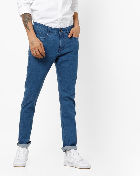 Buy Highlander Blue Slim Fit Stretchable Jeans For Men, 56% OFF