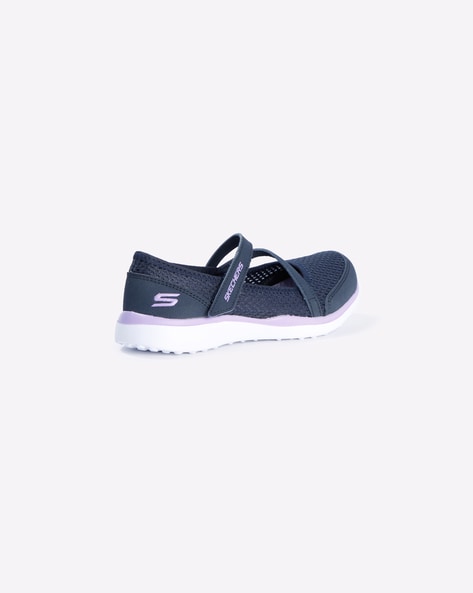 skechers strappy slip on shoes