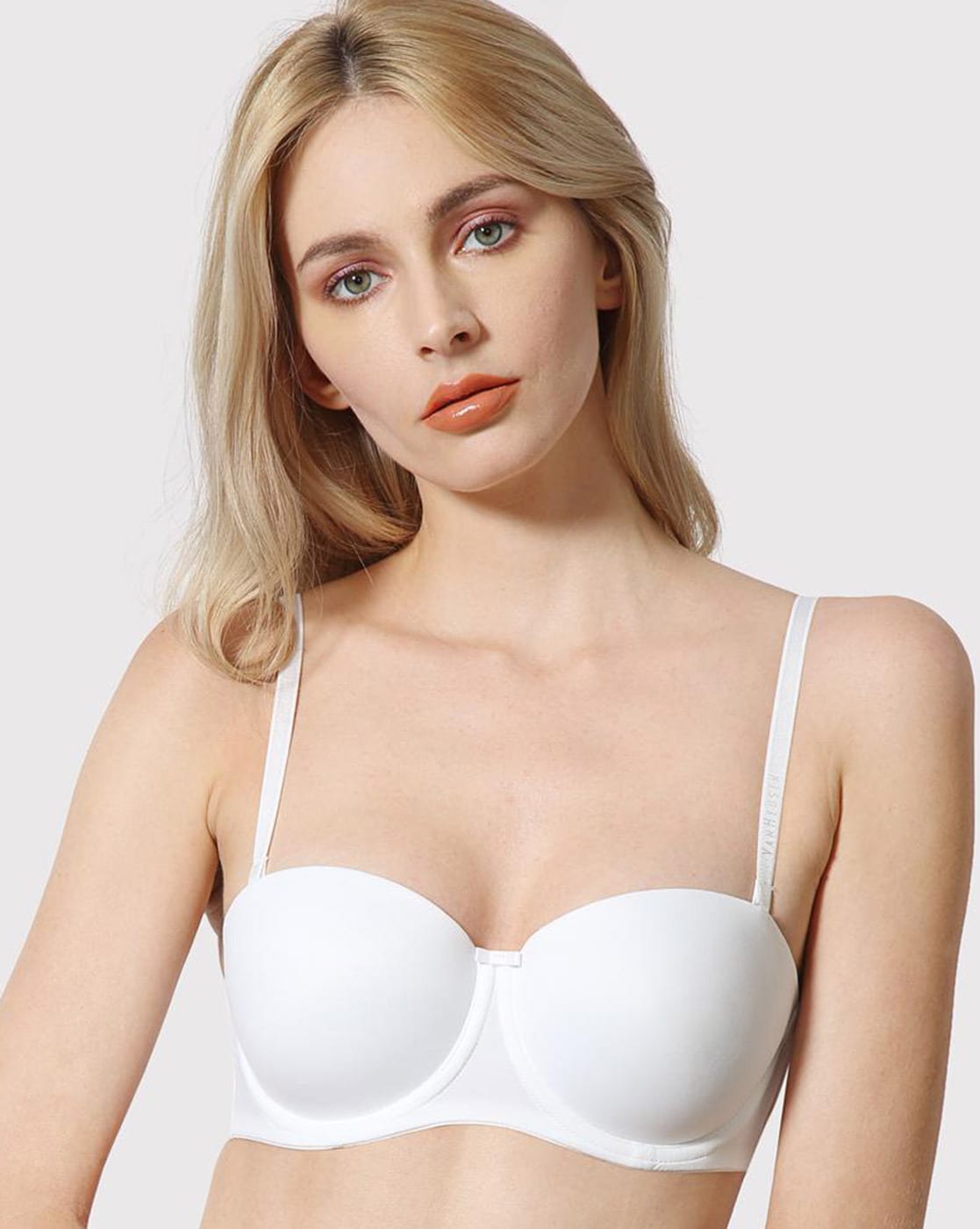 Van Heusen Intimates Bras, Women Padded Multiway Strapless Bra - Detachable  Straps With Multi Loop Adjusters And High Stretch fo