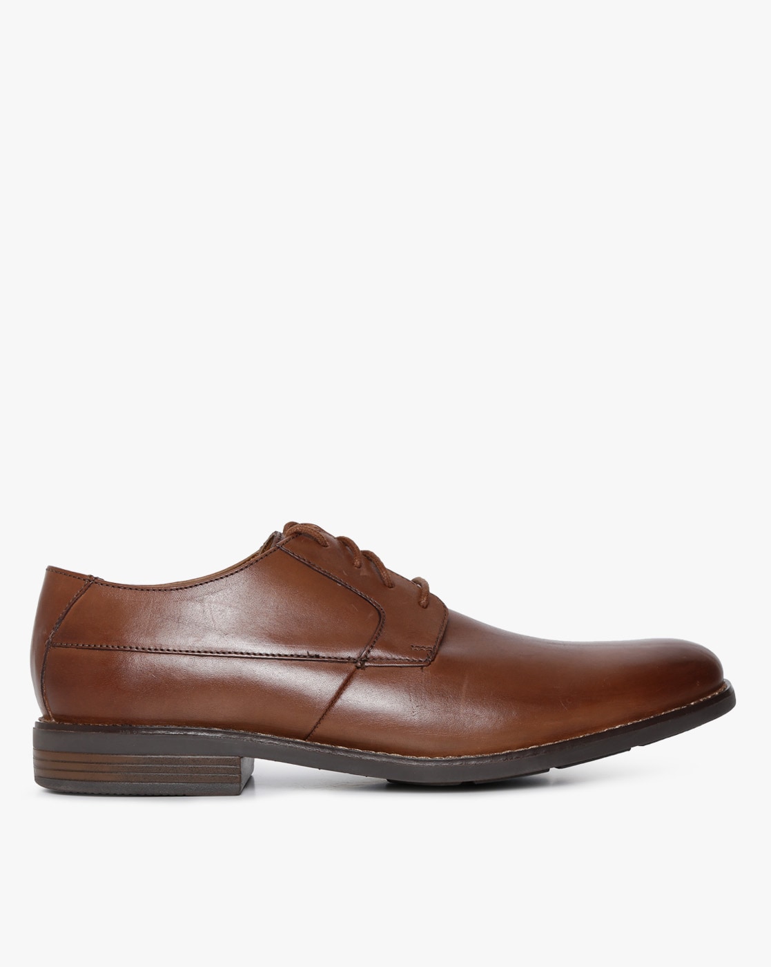 clarks men's becken plain derbys