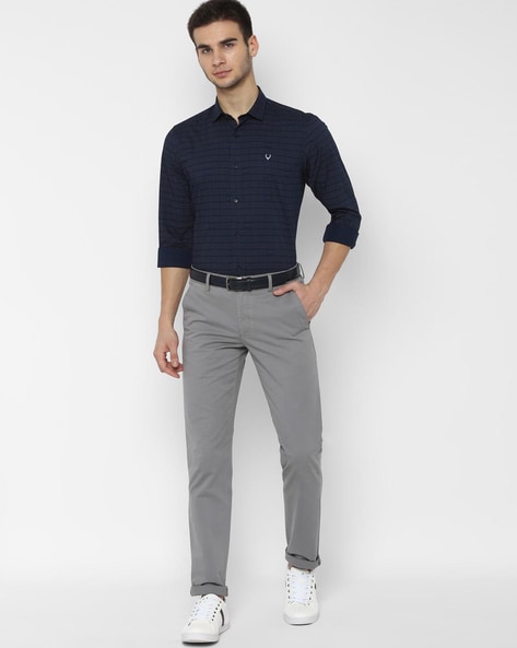 Allen Solly Navy Blue Shirt