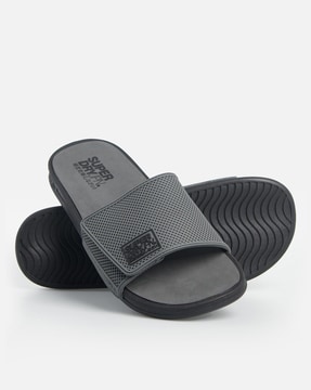 velcro flip flops mens