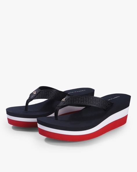 Buy Navy Blue Sandals for Women by TOMMY HILFIGER | Ajio.com