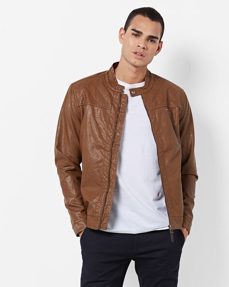 polo brown jacket
