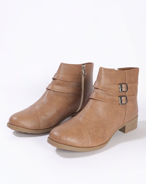 Marc Loire Brown Boots for women Get stylish shoes for Every Women Online in India 2024 PriceHunt
