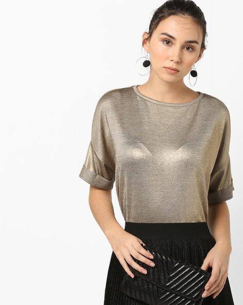 shimmer tops for women