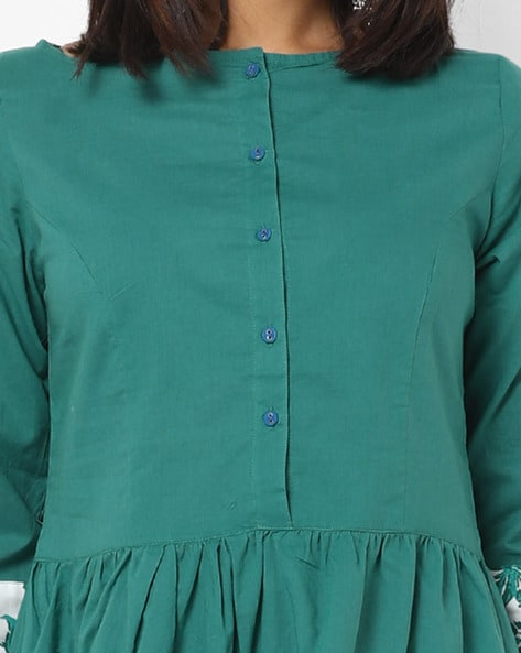 Boat neck kurti design 2019 online